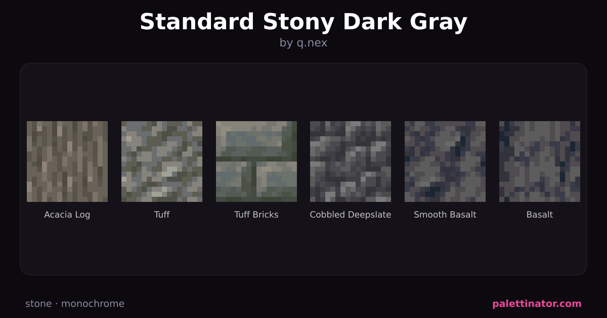 Standard Stony Dark Gray