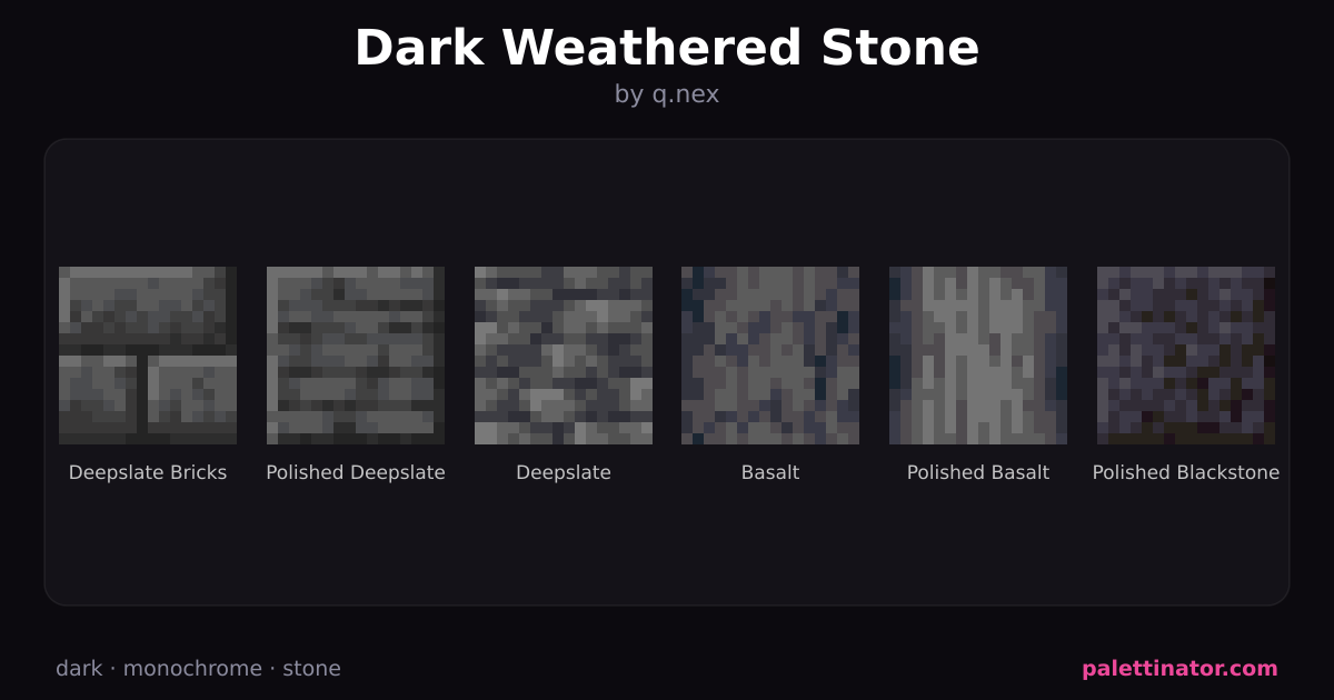 Dark Weathered Stone