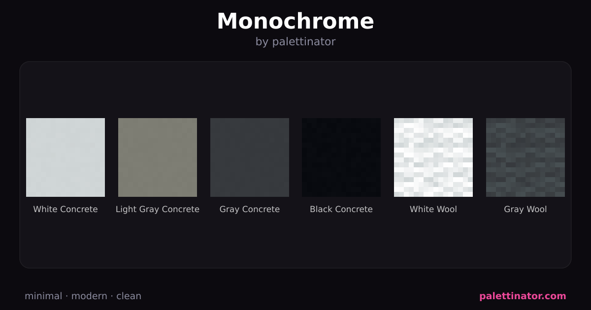 Monochrome