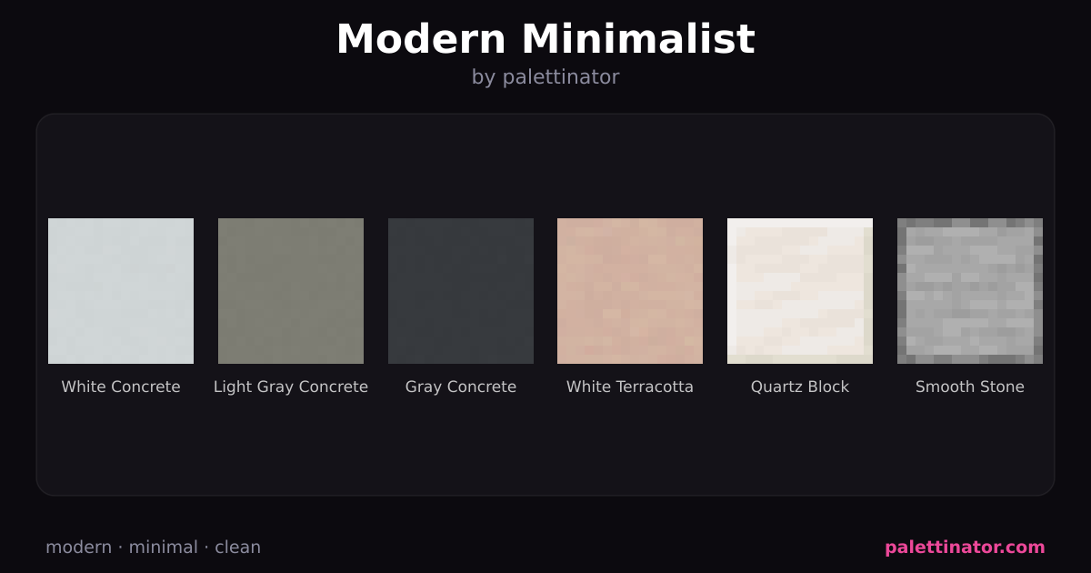 Modern Minimalist