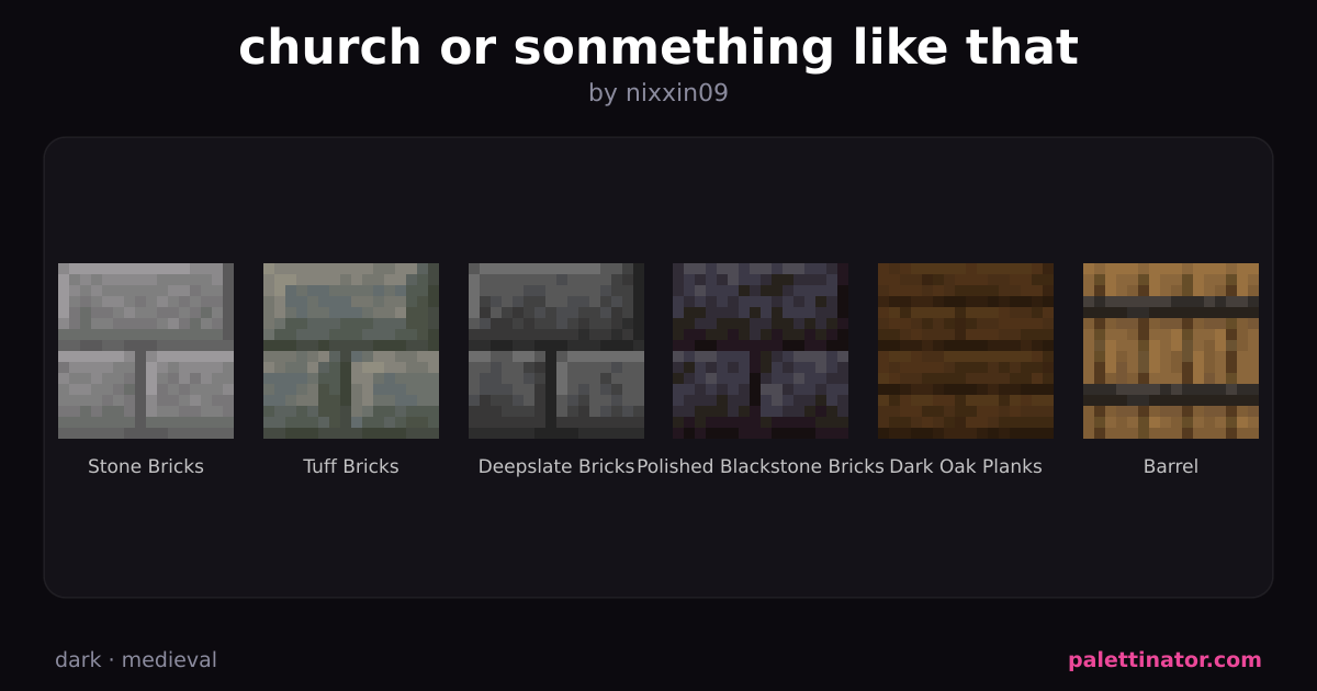church or sonmething like that
