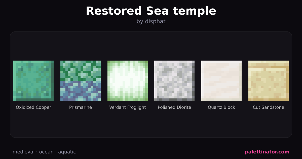 Restored Sea temple