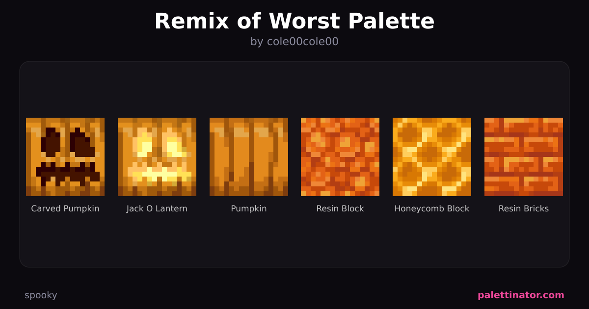 Remix of Worst Palette